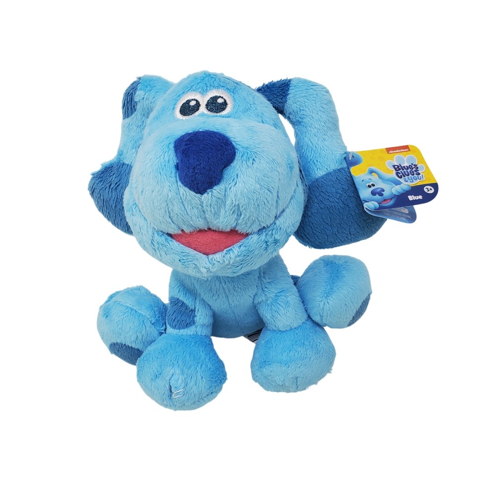 Nickelodeon Blues Clues and You Blue Dog Plush Stuffed Animal 2023 Just Play NWT